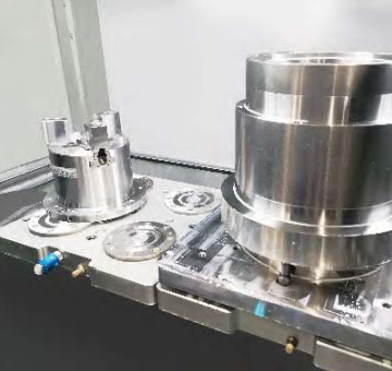 零点定位器配合气动三爪案例